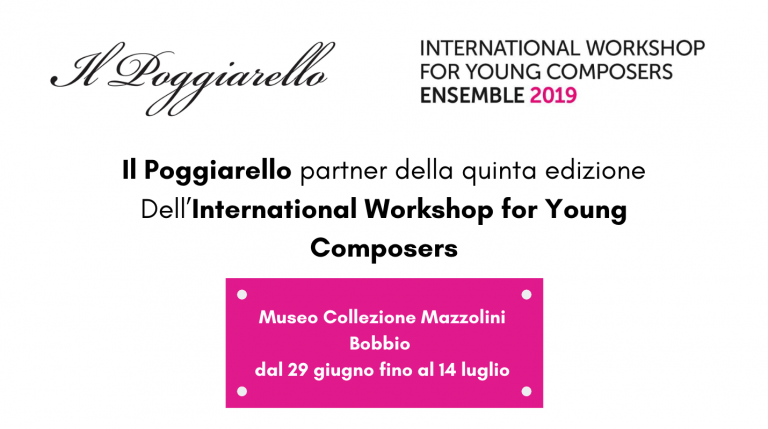 Il Poggiarello partner della quinta edizione Dell’International Workshop for Young Composers