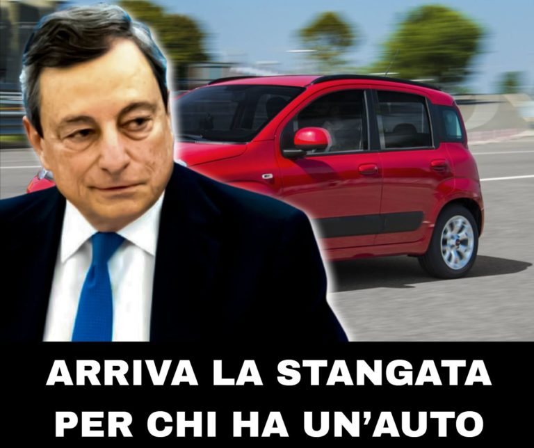 Stangata per gli automobilisti