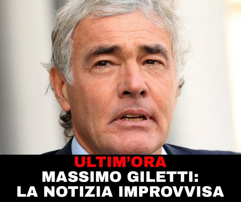 Giletti: la terribile notizia