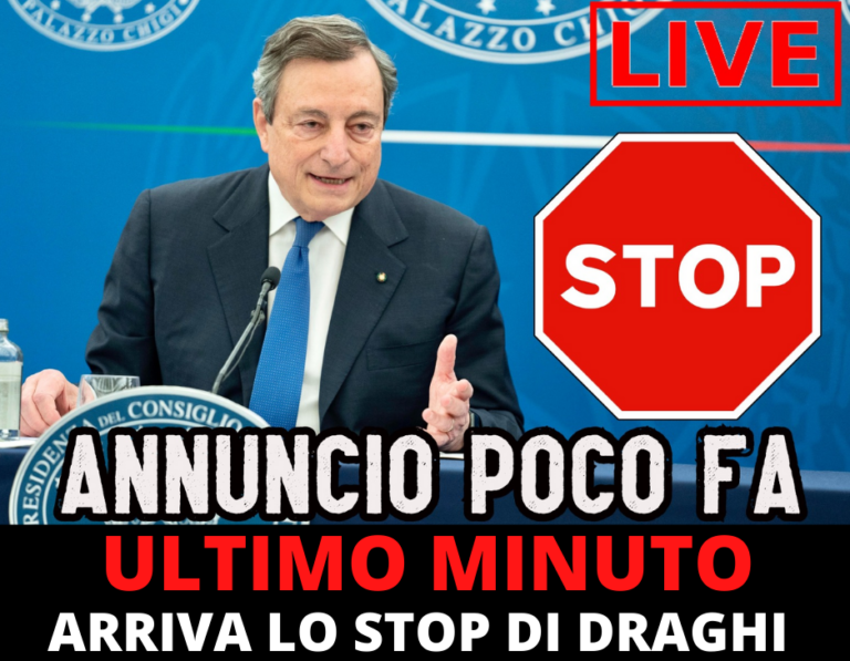 Lo stop di Draghi