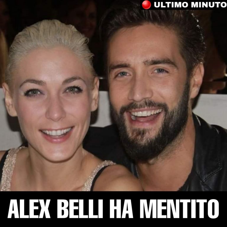 Alex Belli ha mentito a tutti