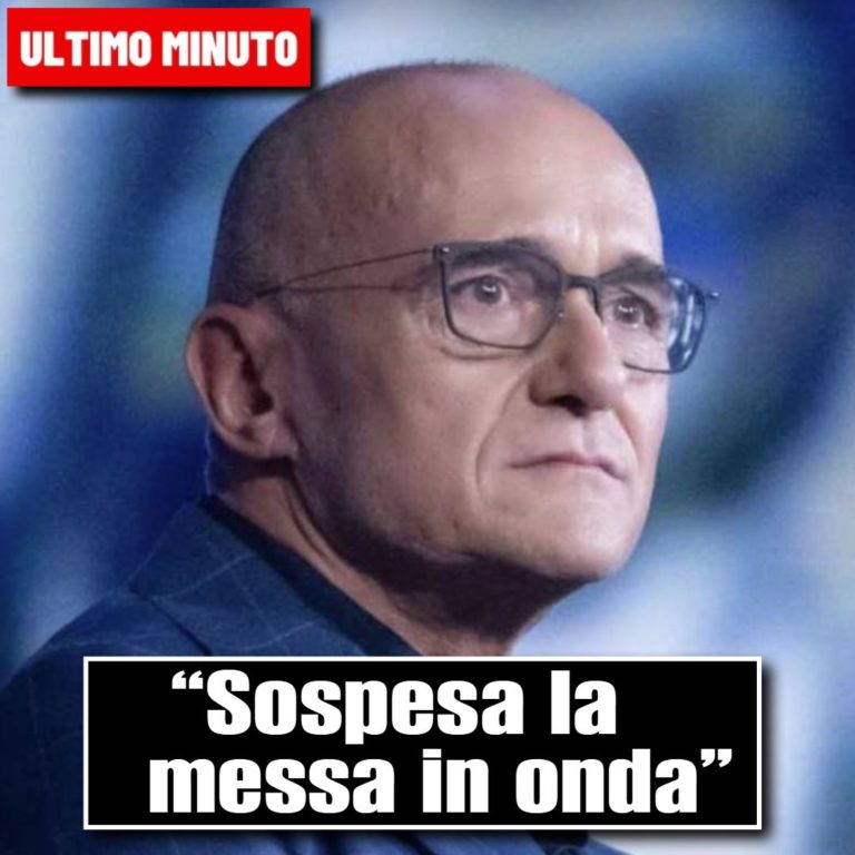 Sospesa la messa in onda